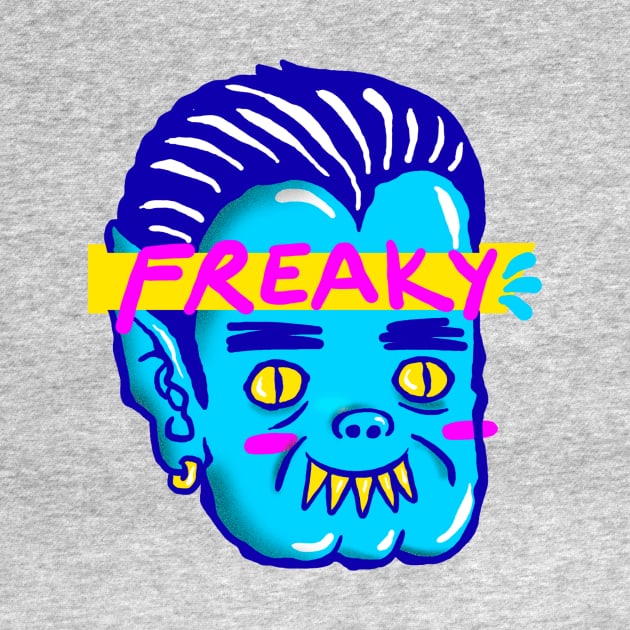 freaky man by elrodro